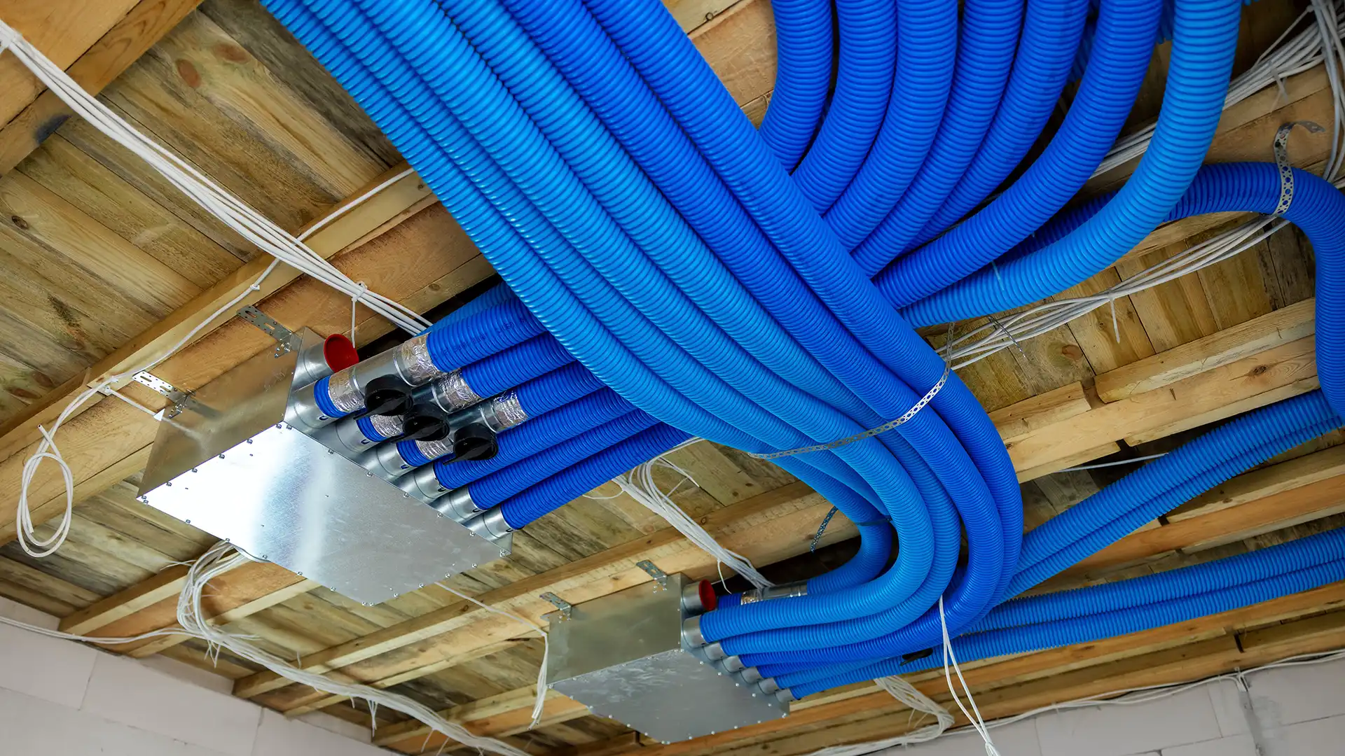 Installed home heating system