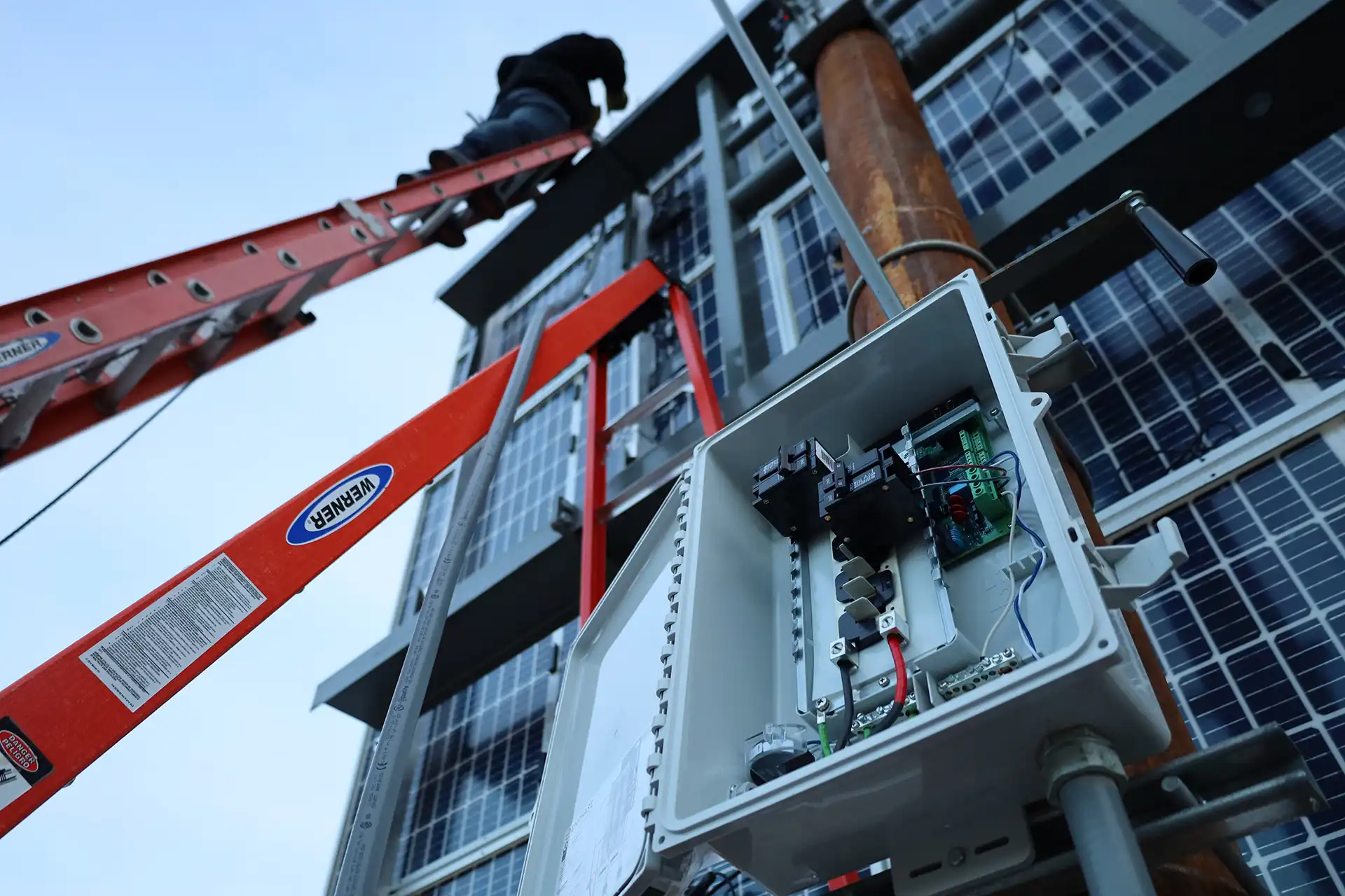 Electrical panel installation