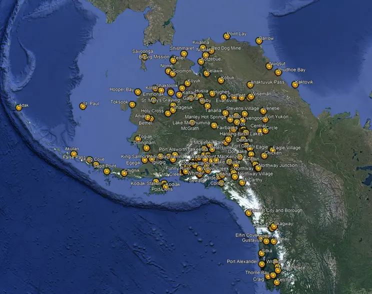 Res project map of alaska